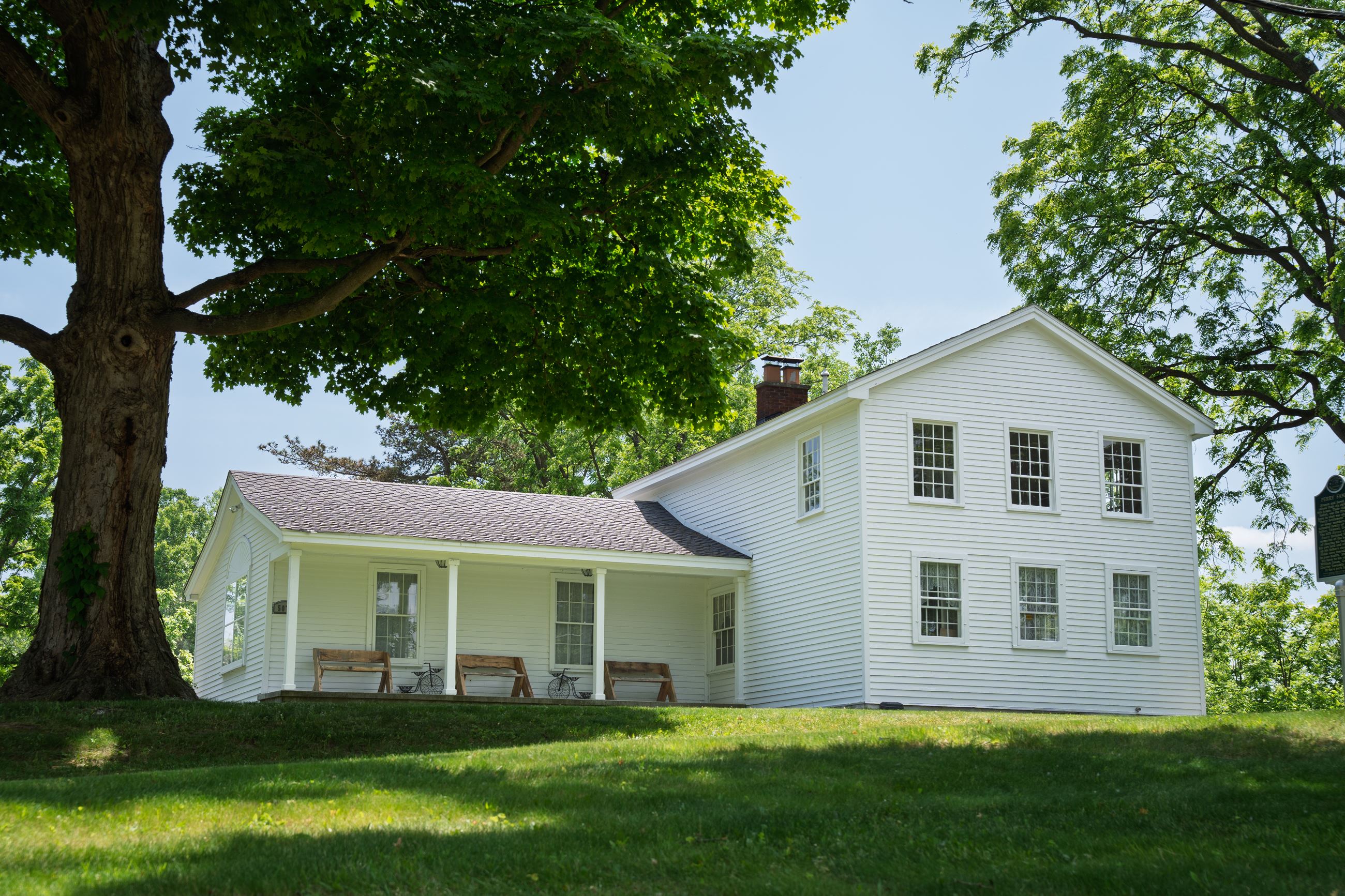 Outside of the Perry House